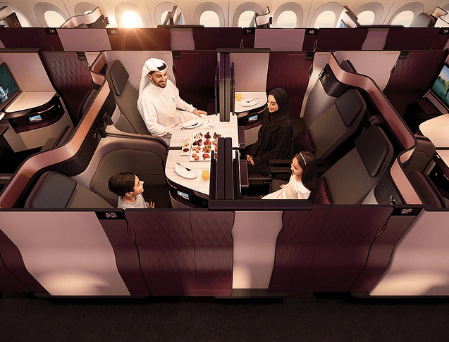 まるで個室！？カタール航空の新ビジネスクラス「QSuite」が凄い！！